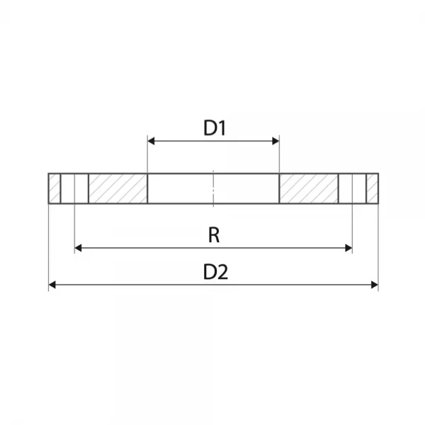 Фланец PP-r ITAL 75 мм