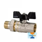 Кран кульовий з американкою KARRO PREMIUM 1/2