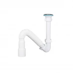 BD1016 Сифон для біде 1 1/4*32 із гнучкою трубкою 32*40/50 {15}