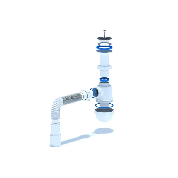 Сифон для мийки ANI-plast A0515, 1 1/2