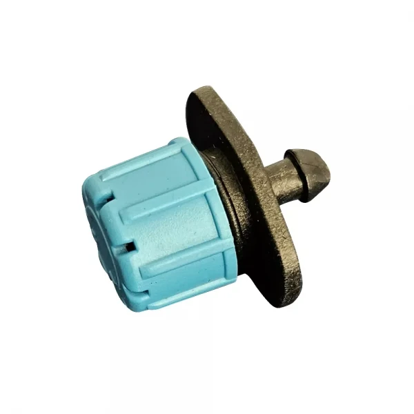 Крапельниця регульована. витрата 0-70 л/год  (синя) {3000/100}