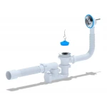 Сифон для ванни ANI-plast Е256 регульований з випуском 1 1/2