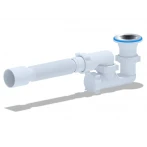 Сифон для душевого поддона ANI PLAST E216 регулируемый 1 1/2