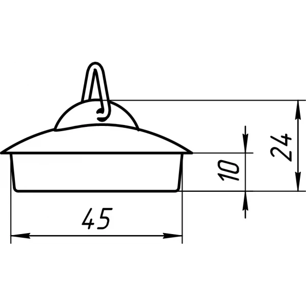 М300 Пробка Ані для сифона 1 1/2 