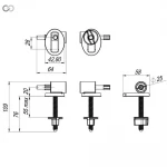 СУ-5Д, 10 ЗП пласт. кріпленням з мікроліфтом {60}