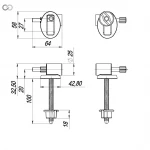СУ-7Д, 10 ЗП пласт. кріплення з мікроліфтом (універс.) {60}