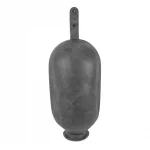 Мембрана для гидроаккумулятора 50 л черная с хвостовиком