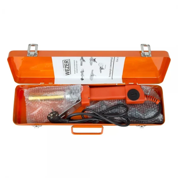 Аппарат для пайки труб WEZER CF-32-T 800 Вт с круглыми насадками Ø20...32 мм