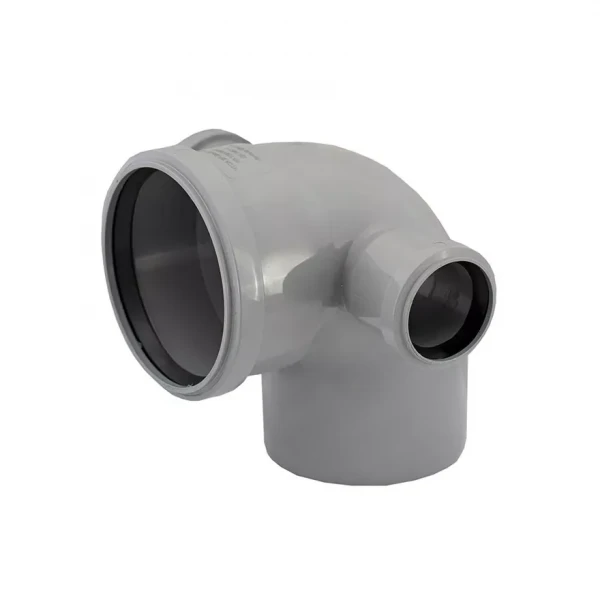 Колено канализационное SVK Альянс 110/90/50/90 двухстороннее