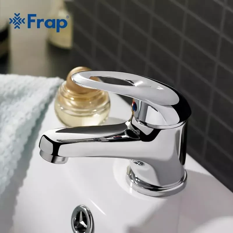 Смеситель для умывальника FRAP F1003 хромированный