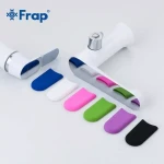 Змішувач для ванни на борт Frap F1134, білий/хром