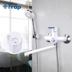 Смеситель для ванны FRAP F2234 белый/хром