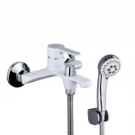 Смеситель для ванны FRAP F3241 белый/хром