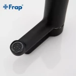 Смеситель для умывальника FRAP F1042 черный/хром