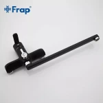 Смеситель для ванны FRAP F2242 черный/хром