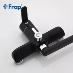 Смеситель для ванны FRAP F2242 черный/хром