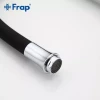 Смеситель для кухни FRAP F4042 черный/хром с гибким изливом