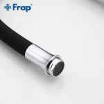 Смеситель для кухни FRAP F4042 черный/хром с гибким изливом