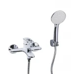 Смеситель для ванны FRAP F3249 белый/хром