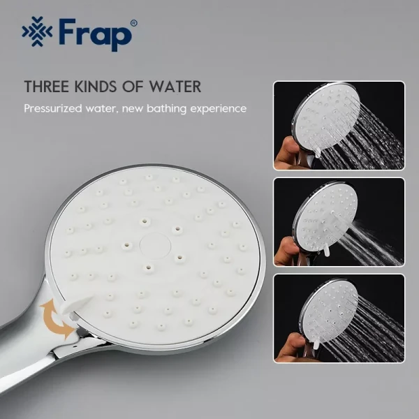 Смеситель для ванны FRAP F3249 белый/хром