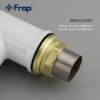 Смеситель для кухни FRAP F4049 с гибким изливом белый/хром