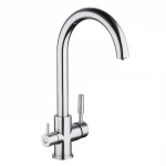 Смеситель для кухни FRAP F4352 хромированный для двух видов воды