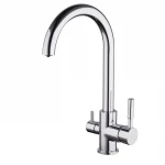 Смеситель для кухни FRAP F4352 хромированный для двух видов воды