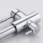 Смеситель для кухни FRAP F4352 хромированный для двух видов воды