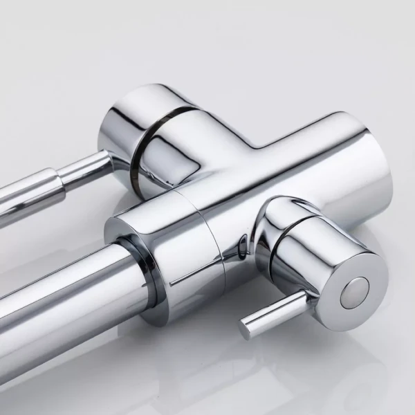 Смеситель для кухни FRAP F4352 хромированный для двух видов воды