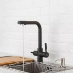 Смеситель для кухни FRAP F4352-7 для двух вод черный