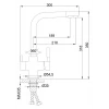 Смеситель для кухни FRAP F4352-7 для двух вод черный