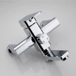 Душевая система FRAP F2420 с поворотным изливом и воронкой 1 режим хром