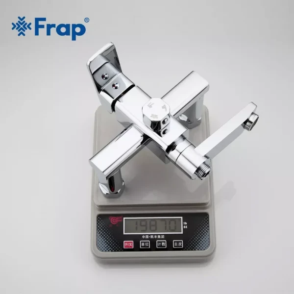 Душевая система FRAP F2420 с поворотным изливом и воронкой 1 режим хром