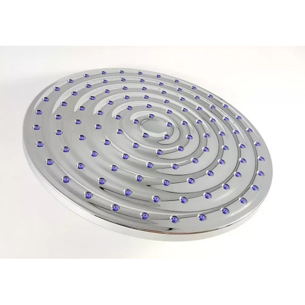 Верхній душ Frap F15, хром, Ø200 мм