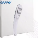 Лейка для душа GAPPO G01 1-режимная белая