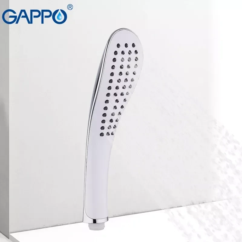 Лейка для душа GAPPO G01 1-режимная белая