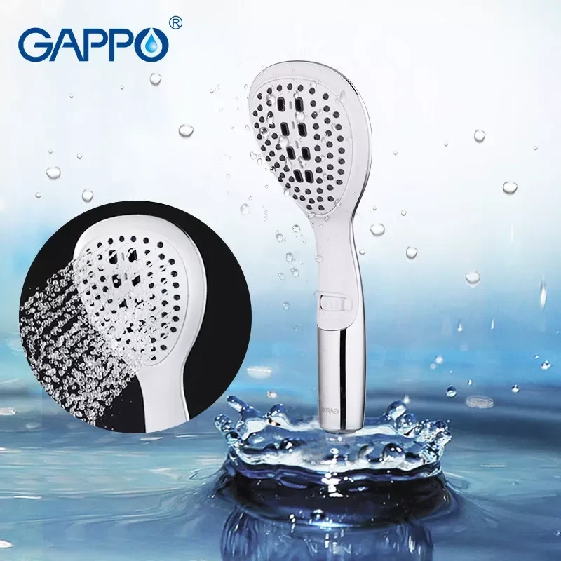 Воронка для душа GAPPO G25 с двумя режимами белая