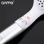 Лійка для душу GAPPO G25, 2-режим, білий