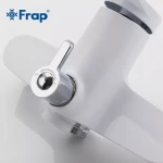 Смеситель для ванны FRAP F2245 белый/хром