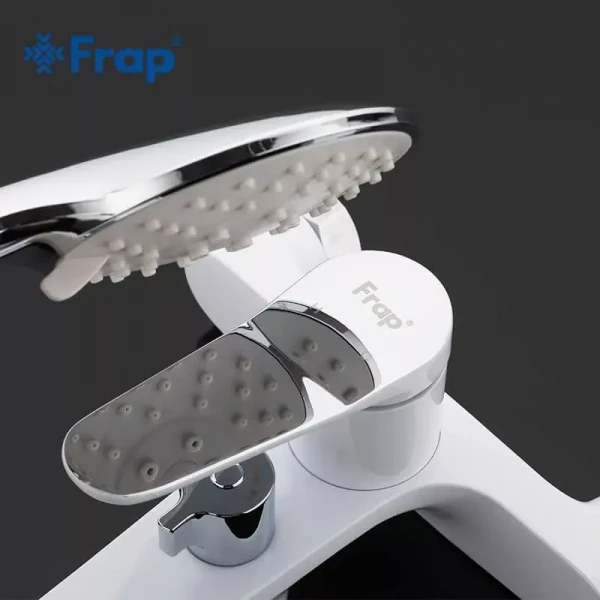 Смеситель для ванны FRAP F3245 белый/хром