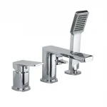 Смеситель для ванны FRAP F1146 хромированный на борт.