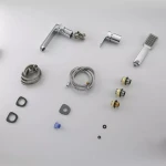 Смеситель для ванны FRAP F1146 хромированный на борт.