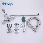 Смеситель для ванны FRAP F2236 хромированный