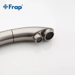 Смеситель для кухни FRAP F4399-5 сатин для двух вод