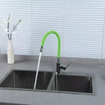 Излив для смесителя FRAP F7251 550 мм силиконовый зеленый (для моделей F4466, F4353, F4403)