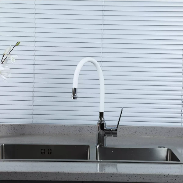 Вилив силіконовий Frap F7256, 550 мм, для моделі корпусу F4466, F4353, F4403, білий