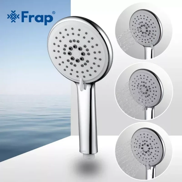 Лейка для душа FRAP F007 3-режимная хромированная