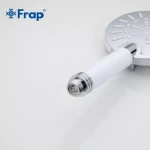 Лейка для душа FRAP F008 3-режимная белая/хром