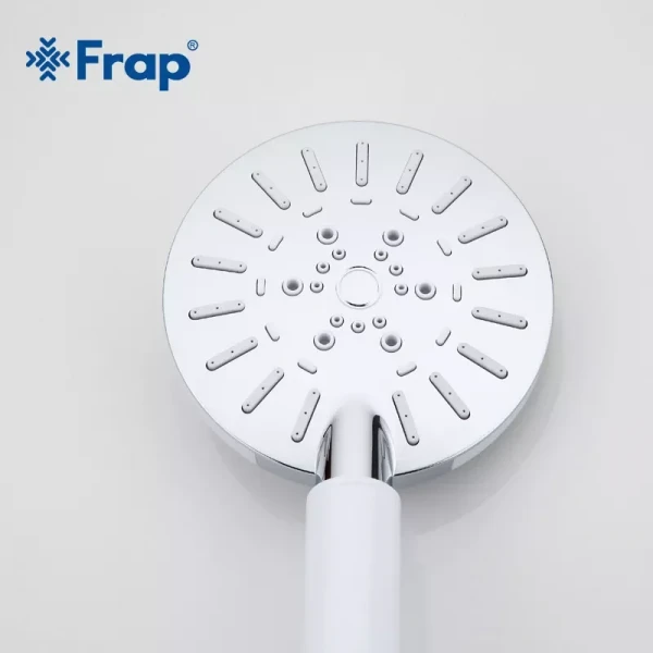 Лейка для душа FRAP F008 3-режимная белая/хром