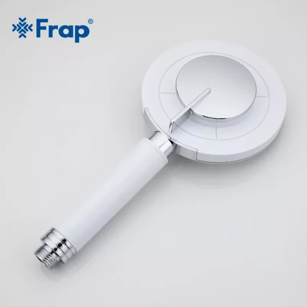 Лейка для душа FRAP F008 3-режимная белая/хром